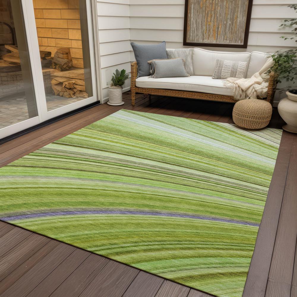 Chantille ACN585 Green 2'6" x 3'10" Rug. Picture 8