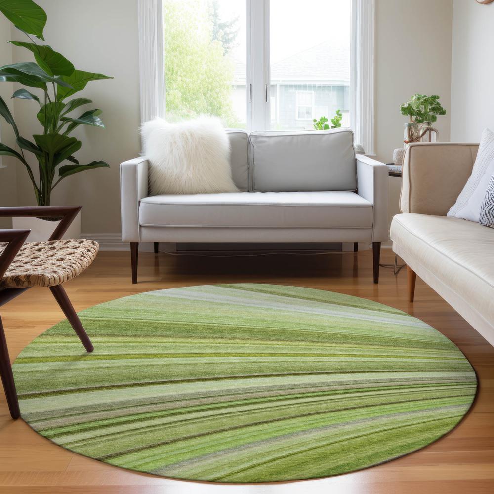 Chantille ACN585 Green 8' x 8' Rug. Picture 6