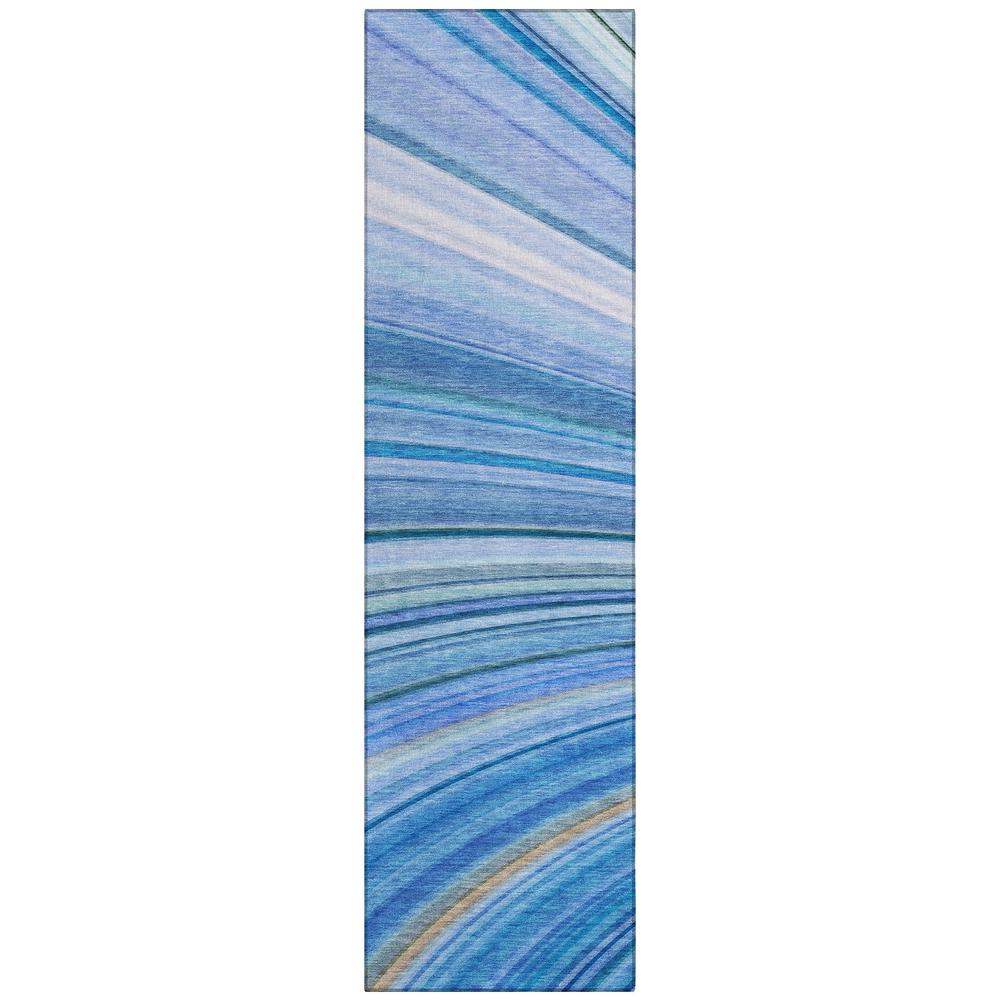 Chantille ACN585 Blue 2'3" x 7'6" Rug. Picture 1