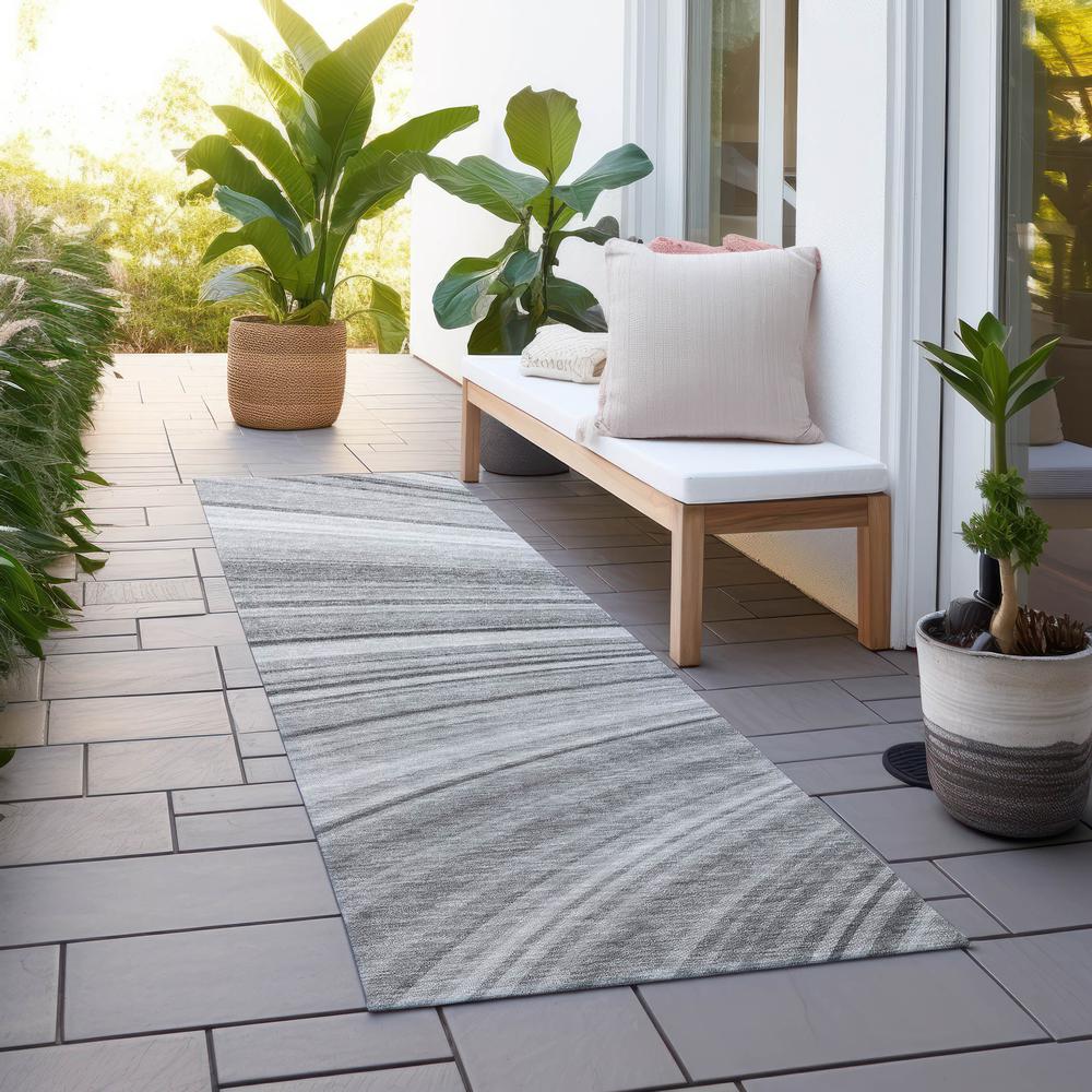 Chantille ACN585 Gray 2'3" x 7'6" Rug. Picture 7
