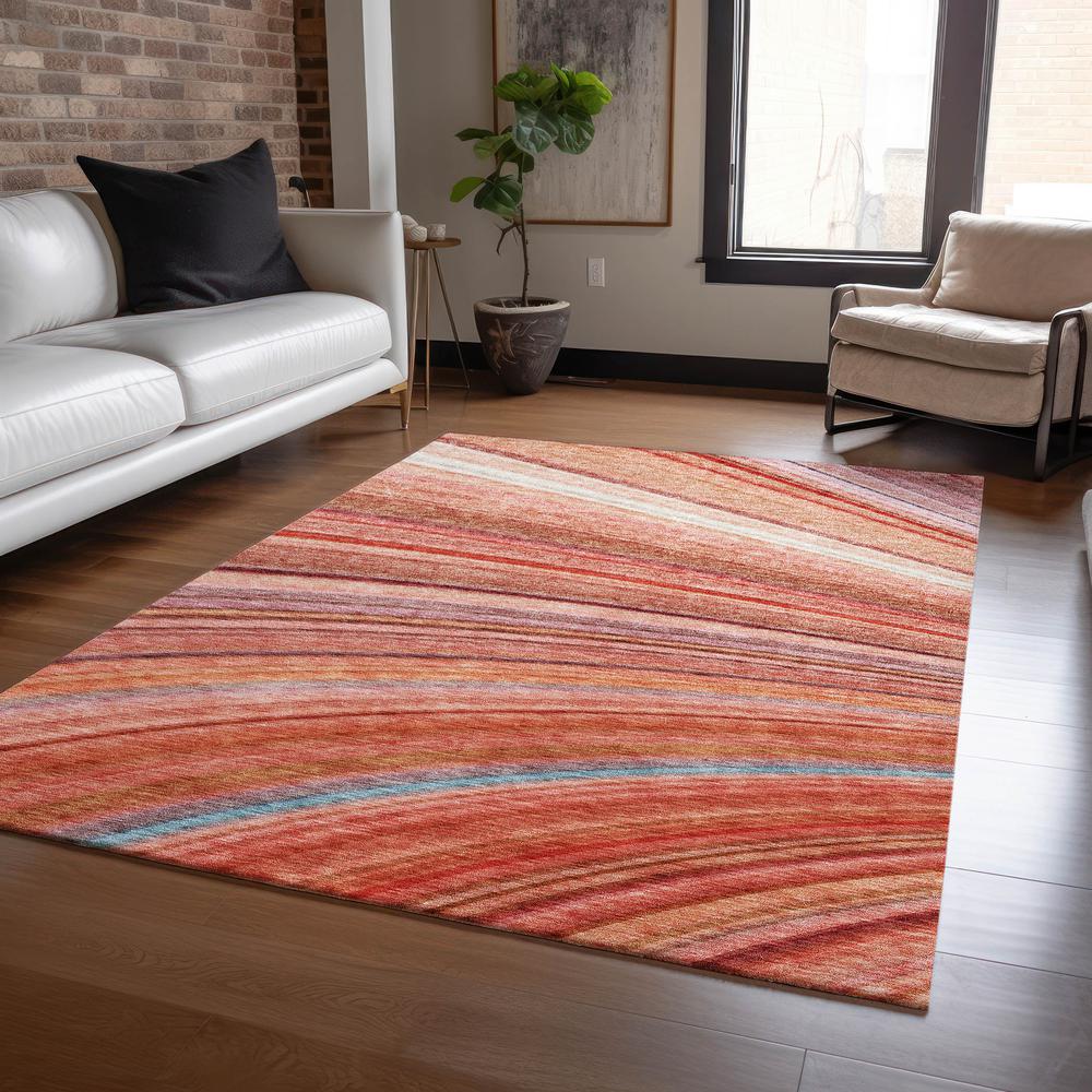 Chantille ACN585 Orange 2'6" x 3'10" Rug. Picture 6