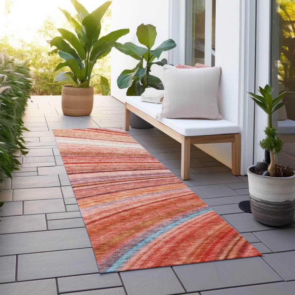 Chantille ACN585 Orange 2'3" x 7'6" Rug. Picture 7