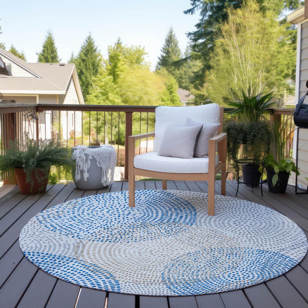 Chantille ACN586 Ivory 8' x 8' Rug. Picture 7