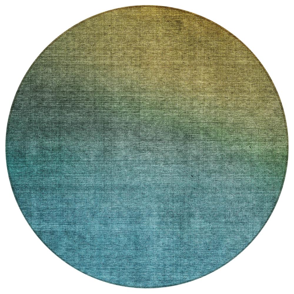 Chantille ACN587 Brown 8' x 8' Rug. Picture 1