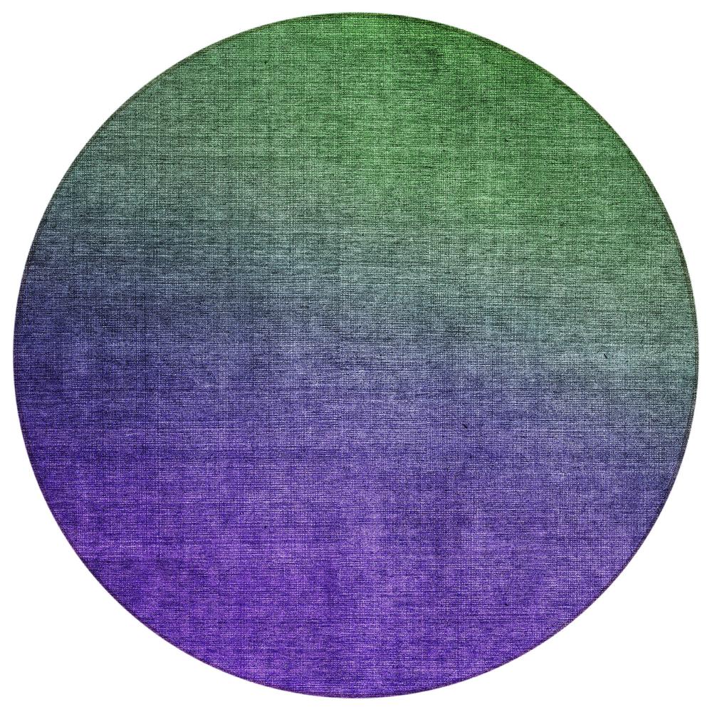 Chantille ACN587 Green 8' x 8' Rug. Picture 1