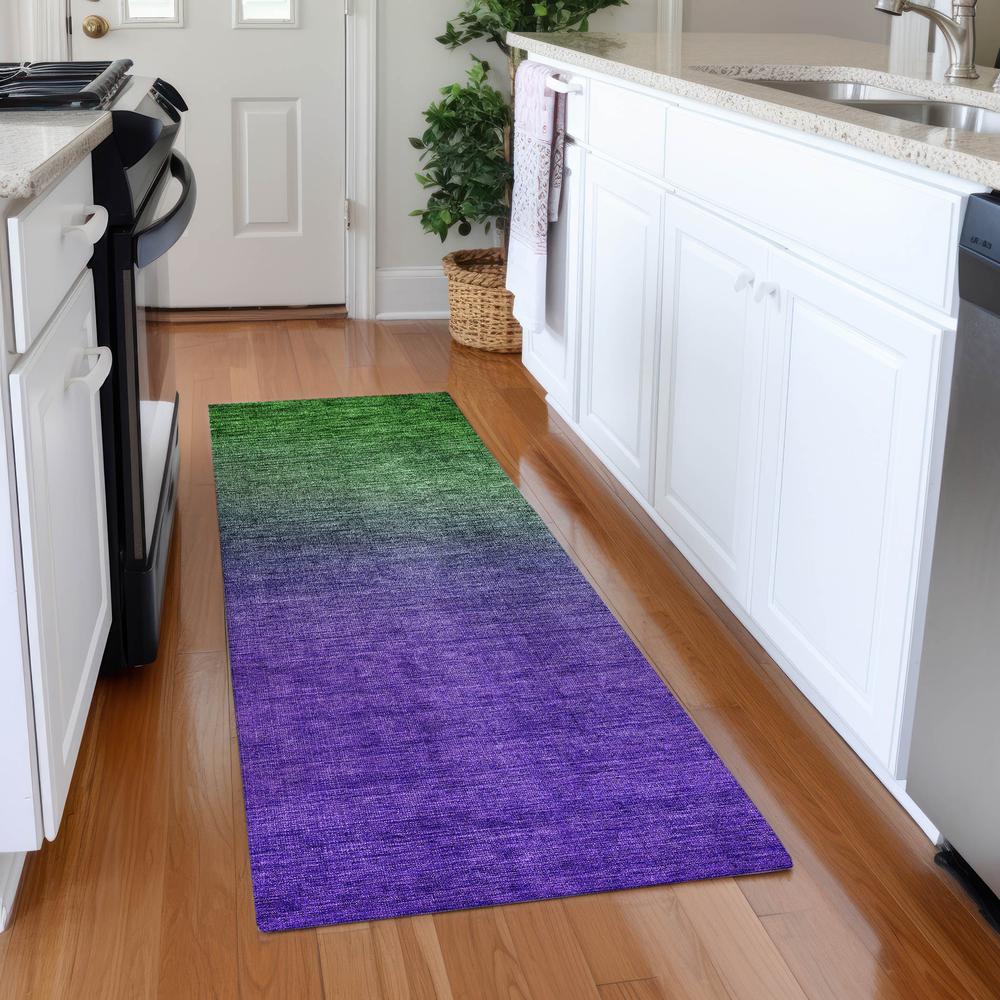 Chantille ACN587 Green 2'3" x 7'6" Rug. Picture 6