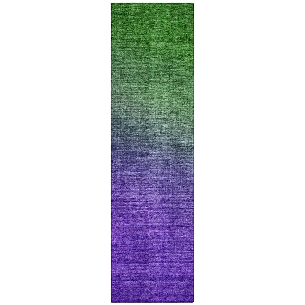 Chantille ACN587 Green 2'3" x 7'6" Rug. Picture 1