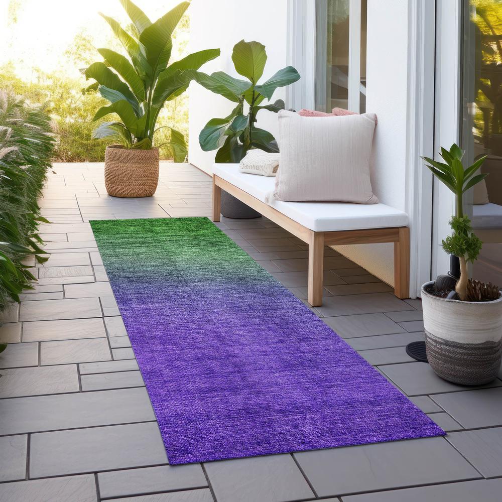 Chantille ACN587 Green 2'3" x 7'6" Rug. Picture 7