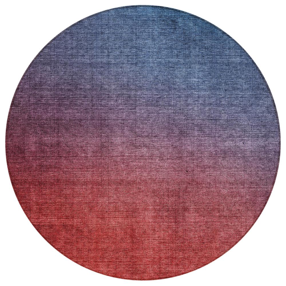 Chantille ACN587 Blue 8' x 8' Rug. Picture 1