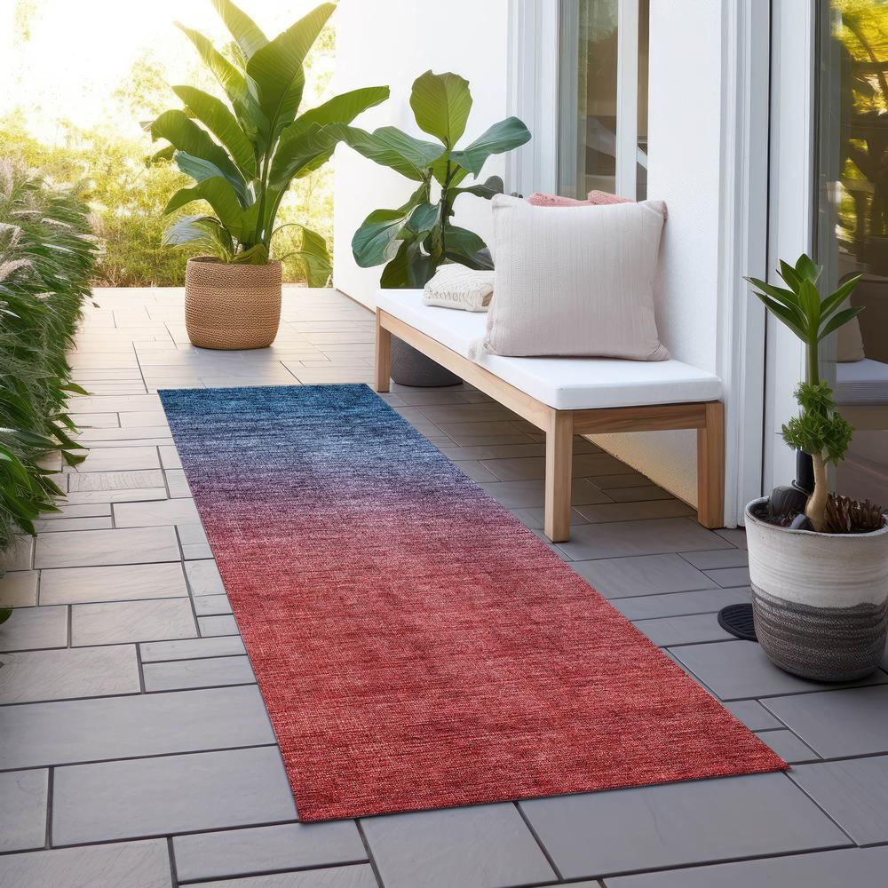 Chantille ACN587 Blue 2'3" x 7'6" Rug. Picture 7