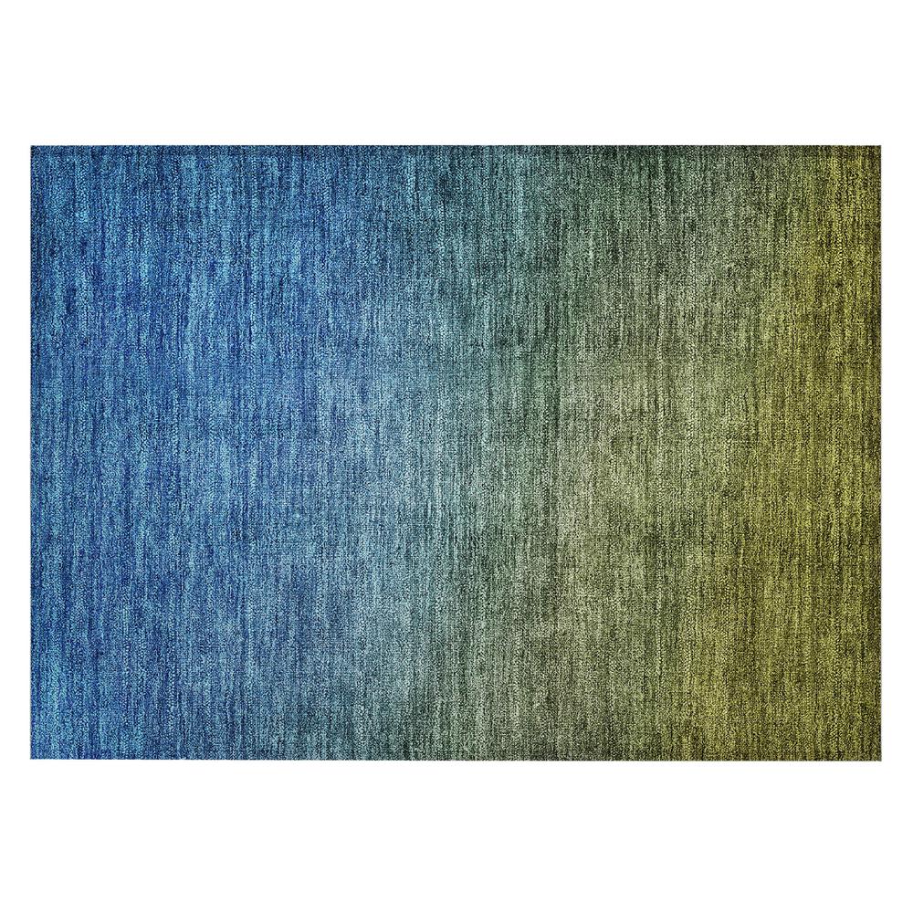 Chantille ACN587 Green 1'8" x 2'6" Rug. Picture 1