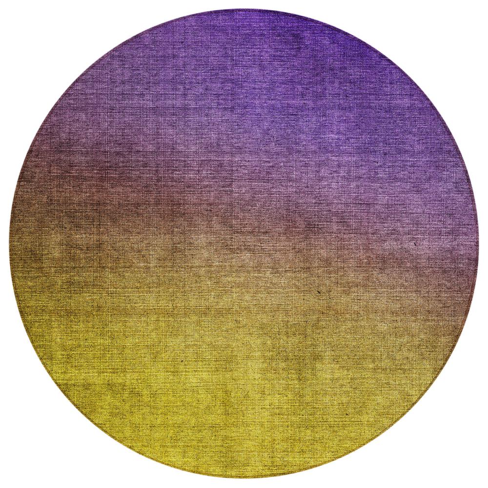 Chantille ACN587 Purple 8' x 8' Rug. Picture 1
