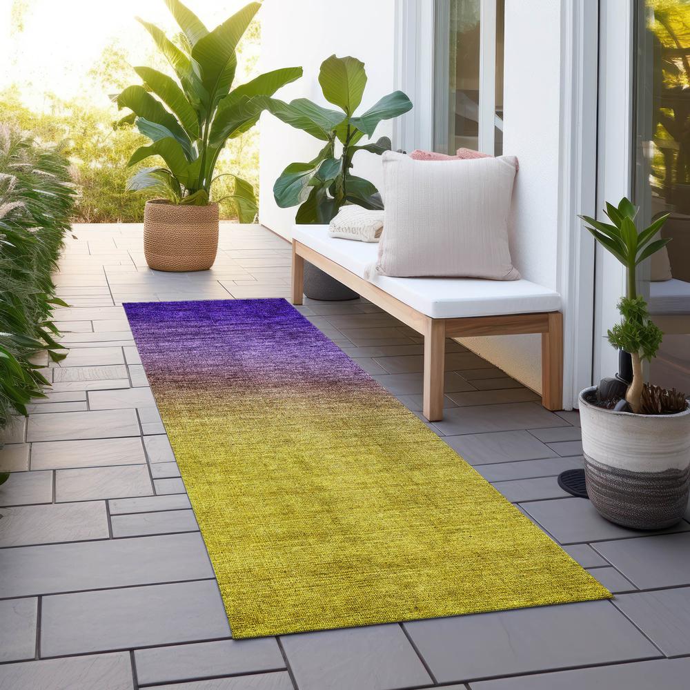 Chantille ACN587 Purple 2'3" x 7'6" Rug. Picture 7