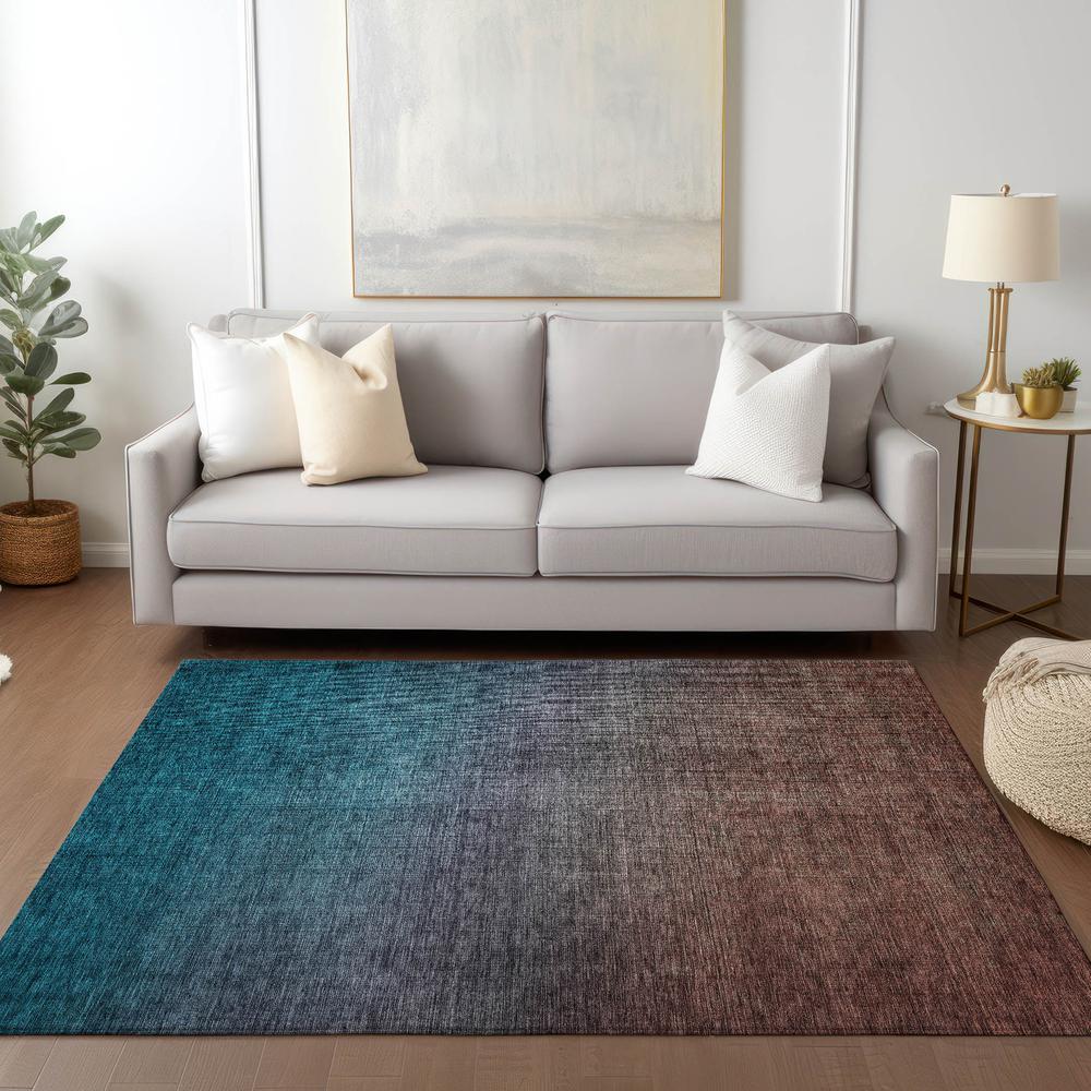 Chantille ACN587 Teal 2'6" x 3'10" Rug. Picture 6