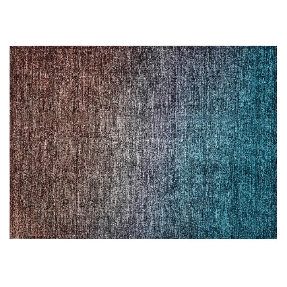 Chantille ACN587 Teal 1'8" x 2'6" Rug. Picture 1