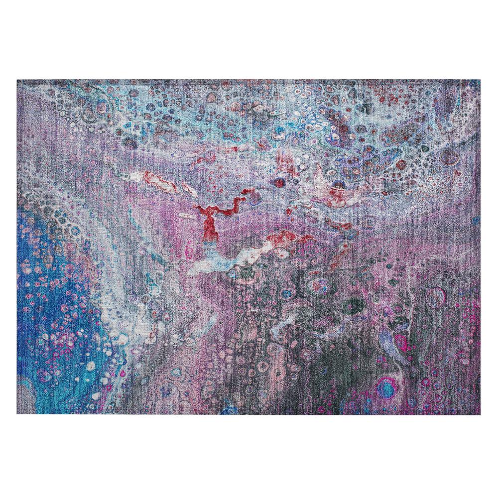 Chantille ACN588 Blue 1'8" x 2'6" Rug. Picture 1