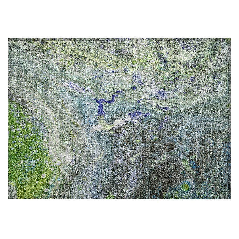 Chantille ACN588 Green 1'8" x 2'6" Rug. Picture 1
