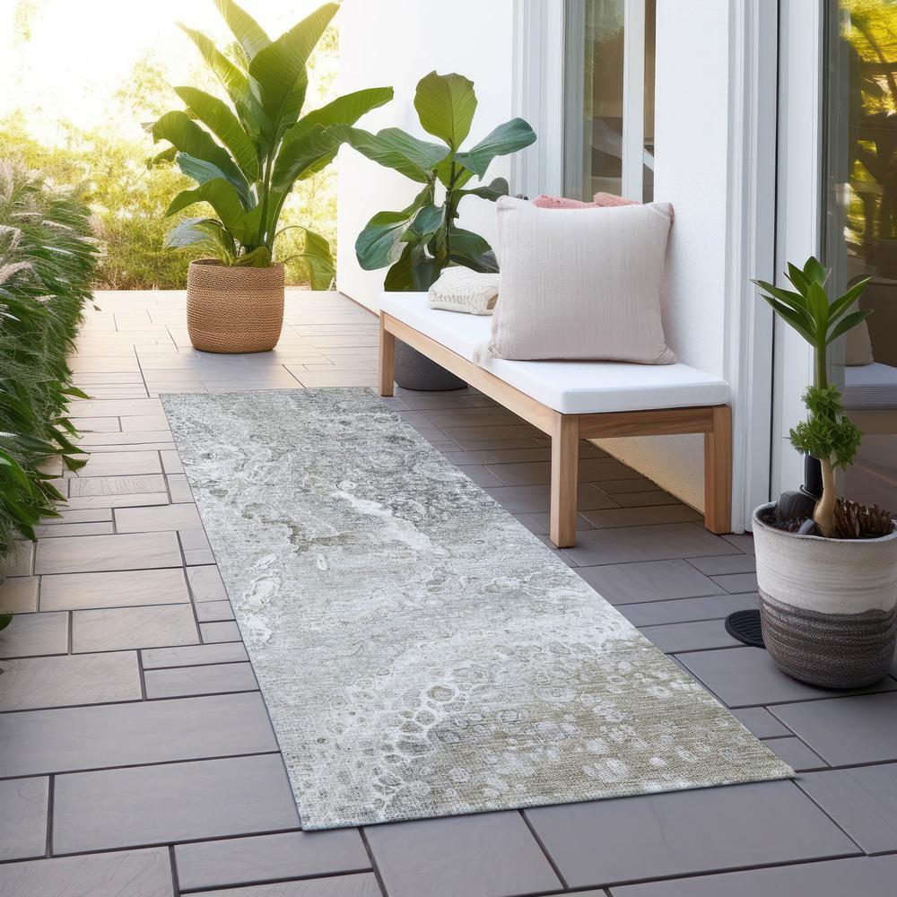 Chantille ACN588 Gray 2'3" x 7'6" Rug. Picture 7