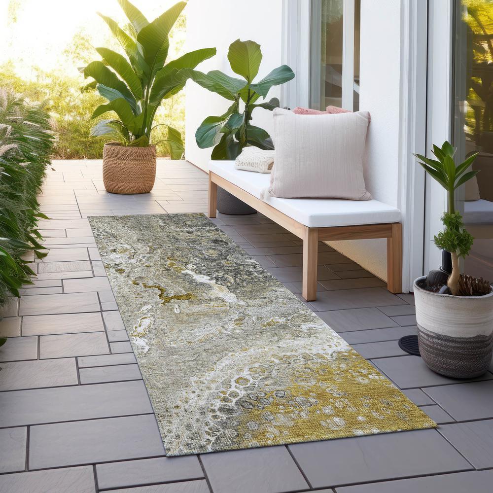 Chantille ACN588 Brown 2'3" x 7'6" Rug. Picture 7