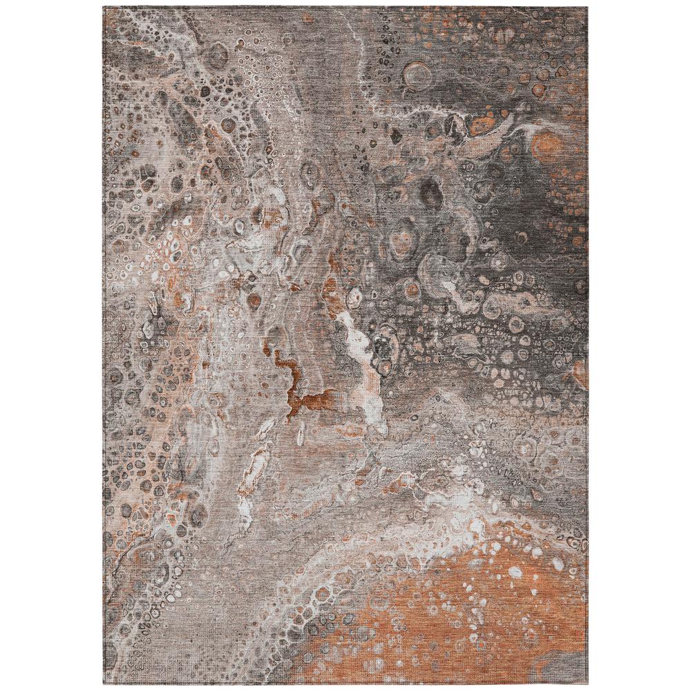 Chantille ACN588 Orange 2'6" x 3'10" Rug. Picture 1