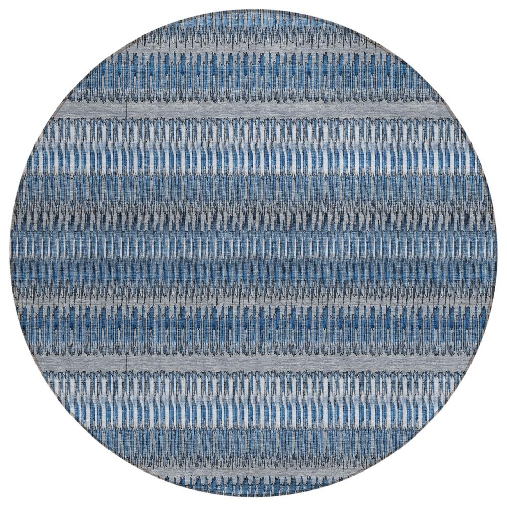 Chantille ACN589 Blue 8' x 8' Rug. Picture 1