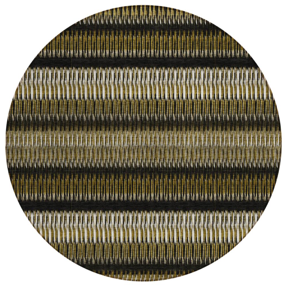 Chantille ACN589 Brown 8' x 8' Rug. Picture 1
