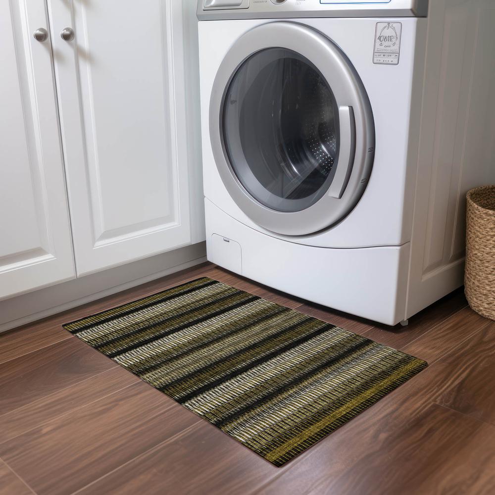 Chantille ACN589 Brown 1'8" x 2'6" Rug. Picture 7
