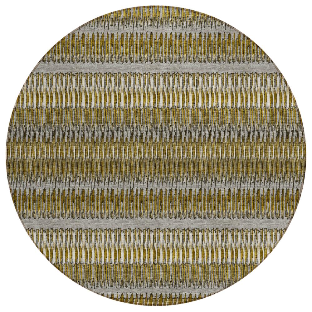 Chantille ACN589 Brown 8' x 8' Rug. Picture 1
