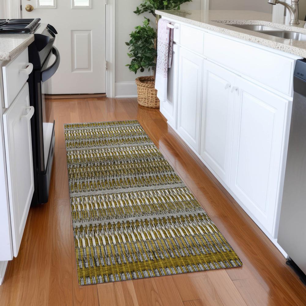 Chantille ACN589 Brown 2'3" x 7'6" Rug. Picture 7