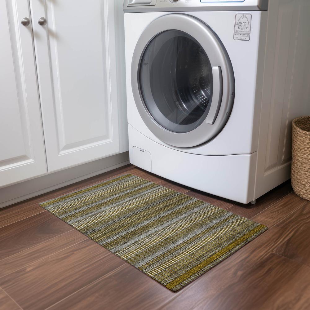 Chantille ACN589 Brown 1'8" x 2'6" Rug. Picture 7