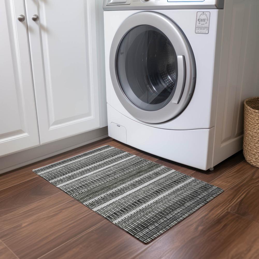 Chantille ACN589 Gray 1'8" x 2'6" Rug. Picture 7