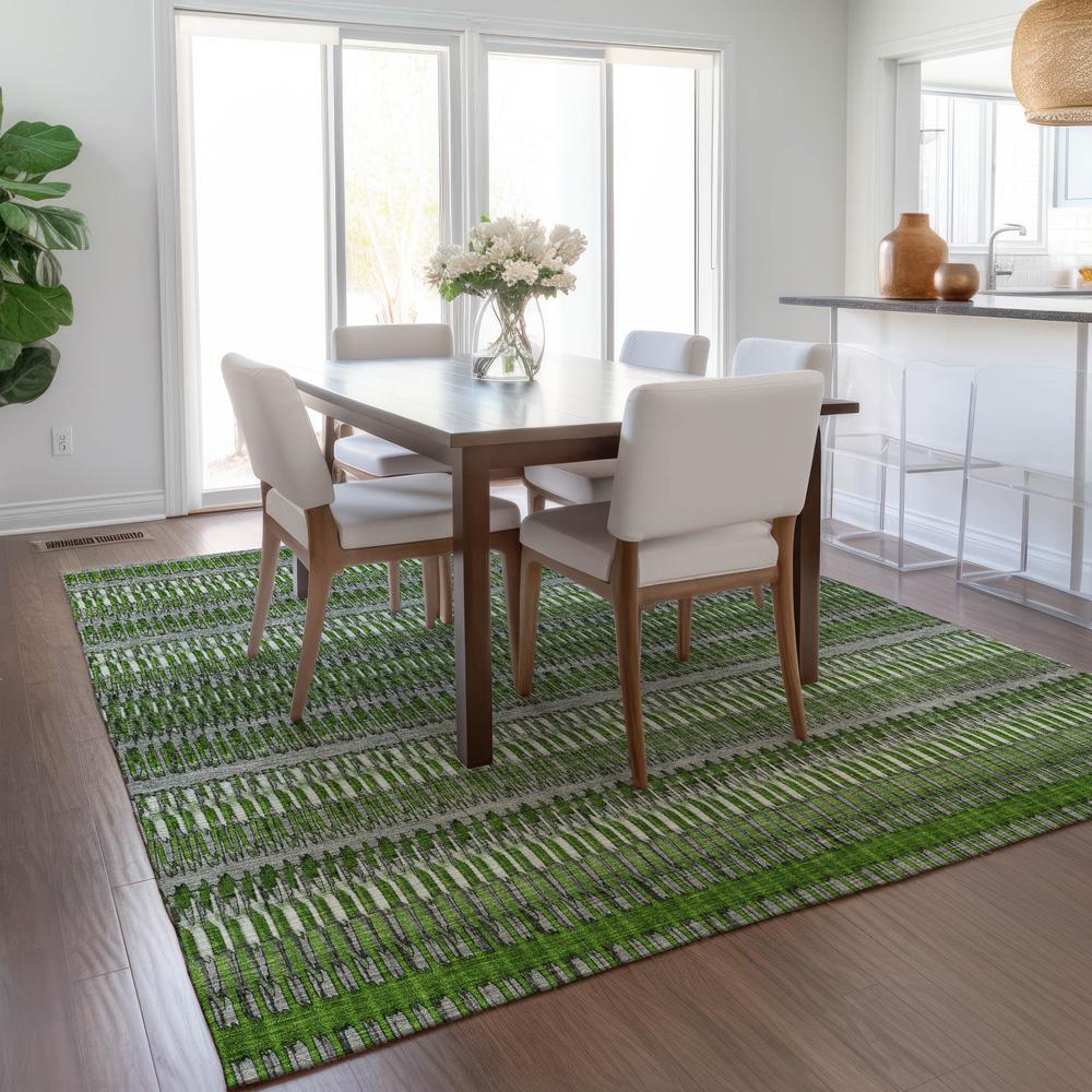 Chantille ACN589 Green 2'6" x 3'10" Rug. Picture 7