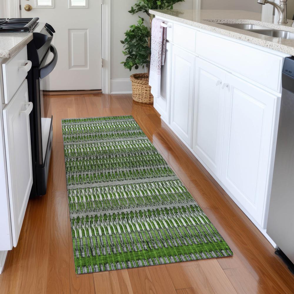 Chantille ACN589 Green 2'3" x 7'6" Rug. Picture 6