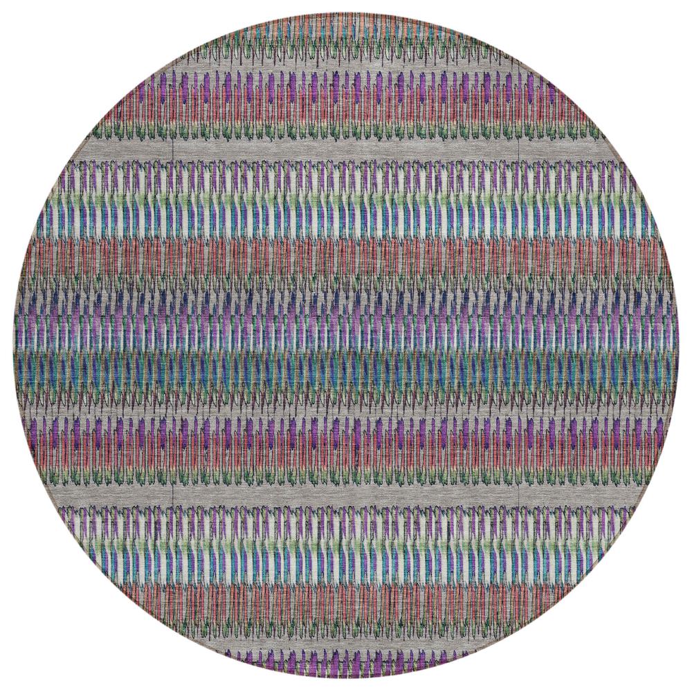 Chantille ACN589 Brown 8' x 8' Rug. Picture 1