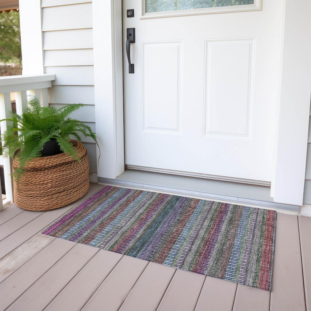 Chantille ACN589 Brown 1'8" x 2'6" Rug. Picture 8