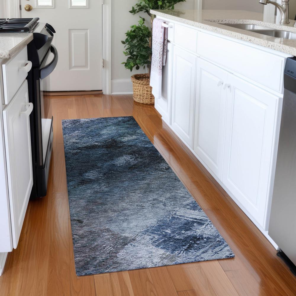 Chantille ACN590 Blue 2'3" x 7'6" Rug. Picture 6