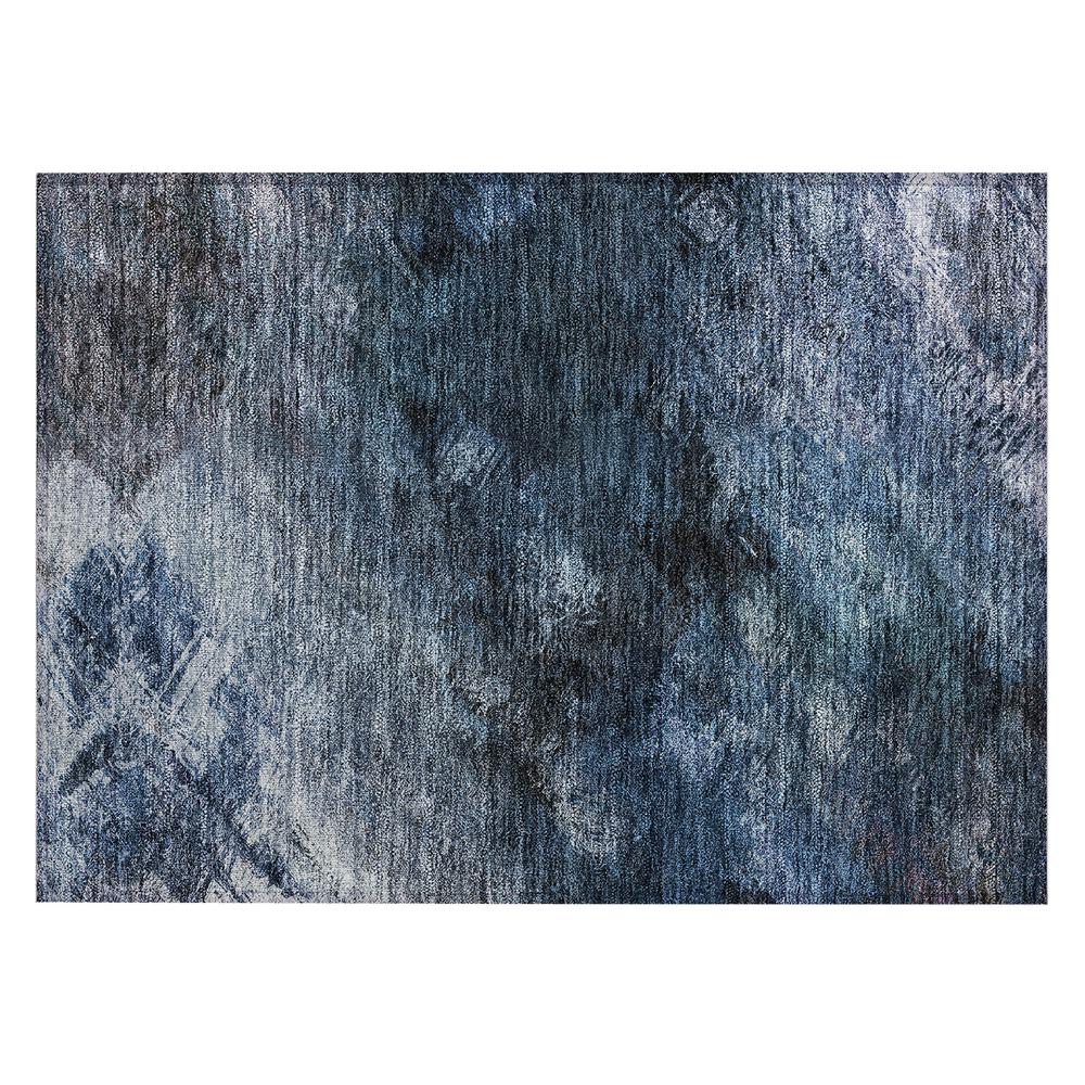 Chantille ACN590 Blue 1'8" x 2'6" Rug. Picture 1