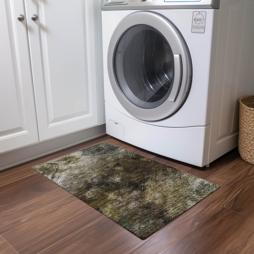Chantille ACN590 Brown 1'8" x 2'6" Rug. Picture 6