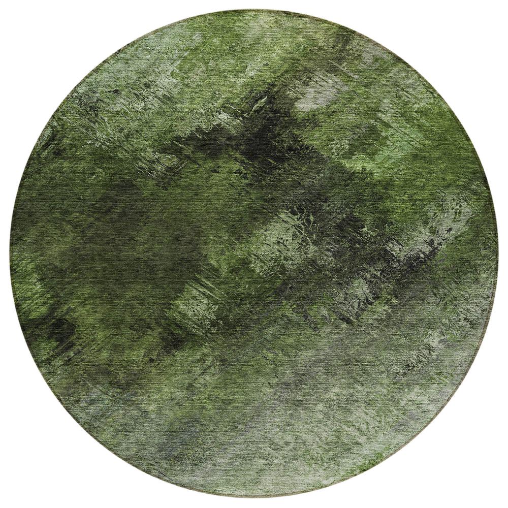 Chantille ACN590 Green 8' x 8' Rug. Picture 1
