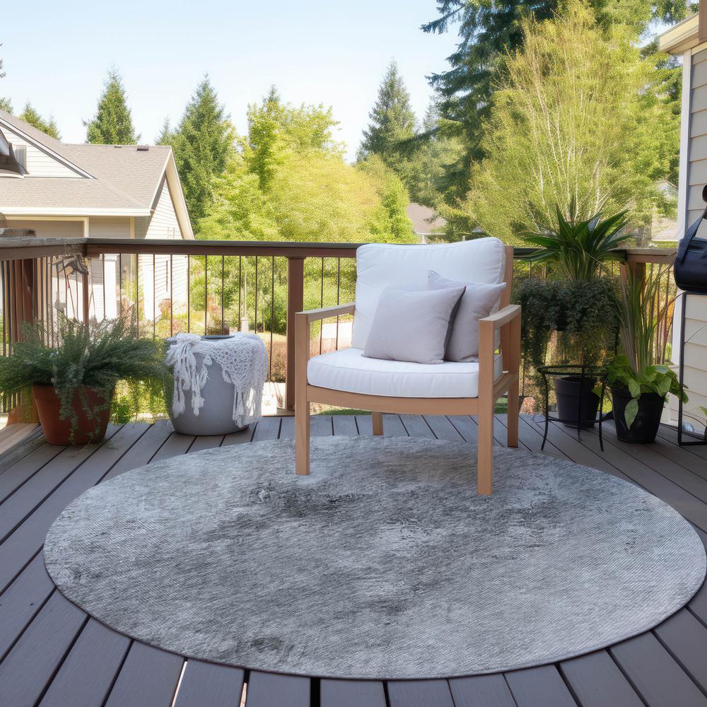 Chantille ACN590 Gray 8' x 8' Rug. Picture 7