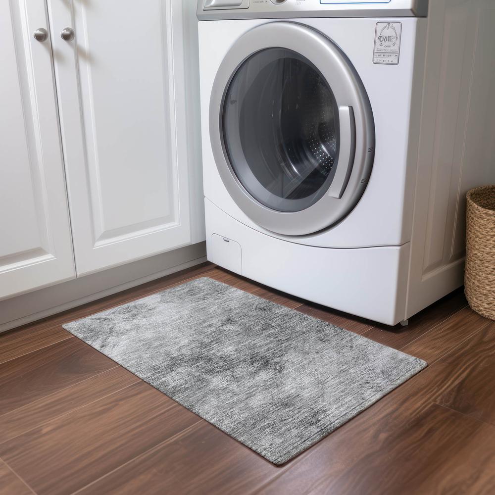 Chantille ACN590 Gray 1'8" x 2'6" Rug. Picture 6