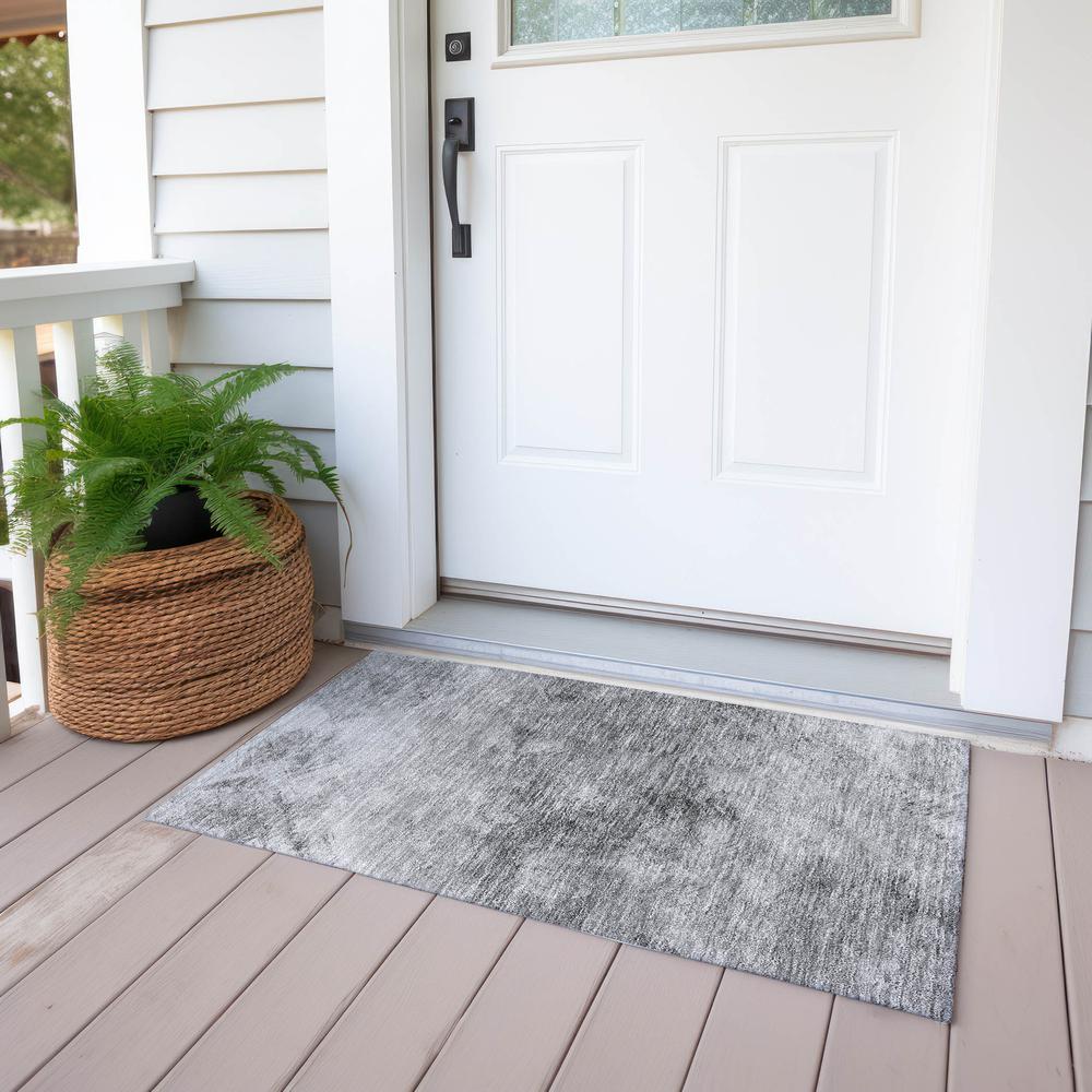 Chantille ACN590 Gray 1'8" x 2'6" Rug. Picture 7