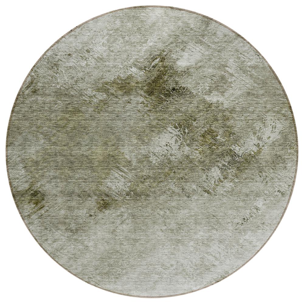 Chantille ACN590 Brown 8' x 8' Rug. Picture 1