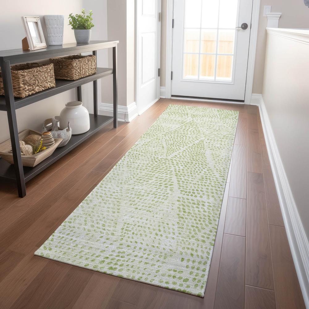 Chantille ACN591 Green 2'3" x 7'6" Rug. Picture 6