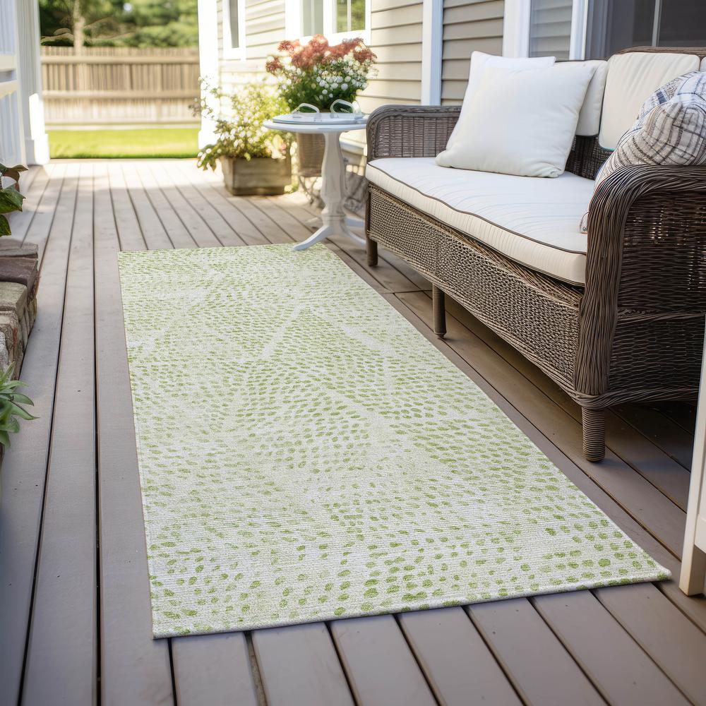 Chantille ACN591 Green 2'3" x 7'6" Rug. Picture 7