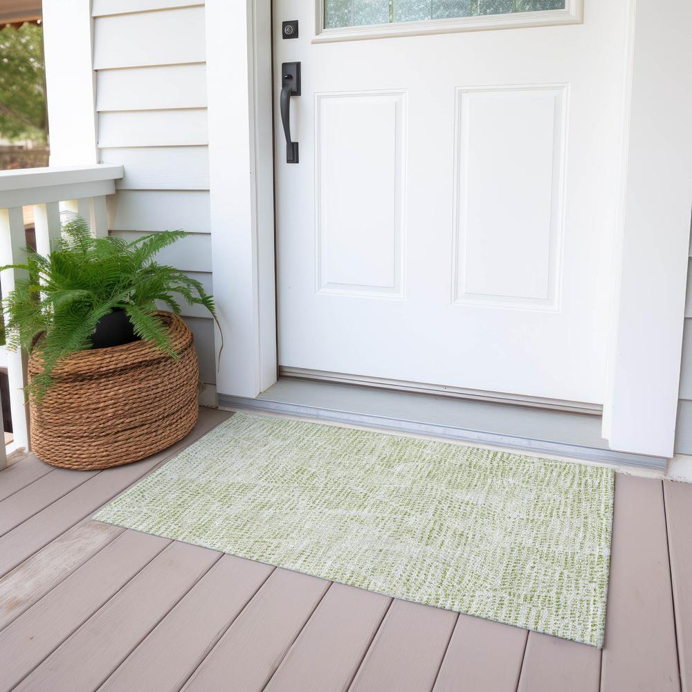 Chantille ACN591 Green 1'8" x 2'6" Rug. Picture 7