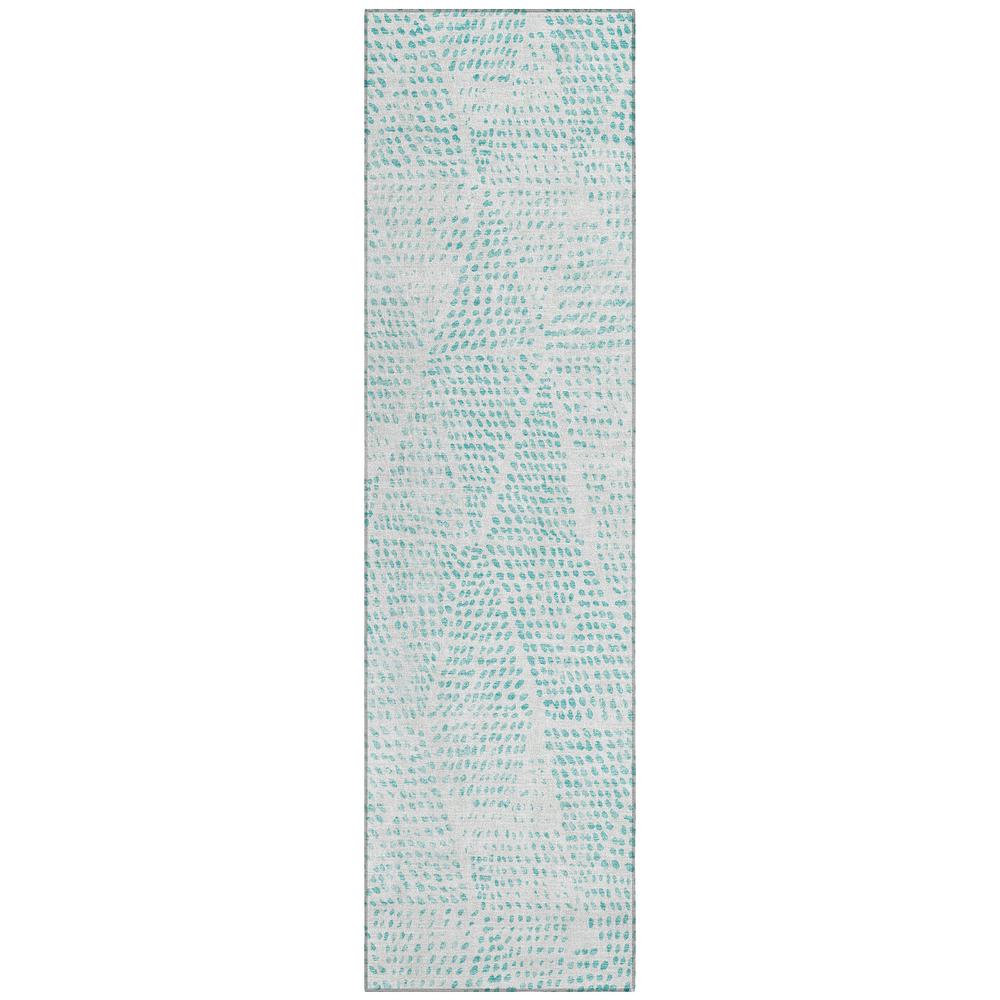 Chantille ACN591 Teal 2'3" x 7'6" Rug. Picture 1