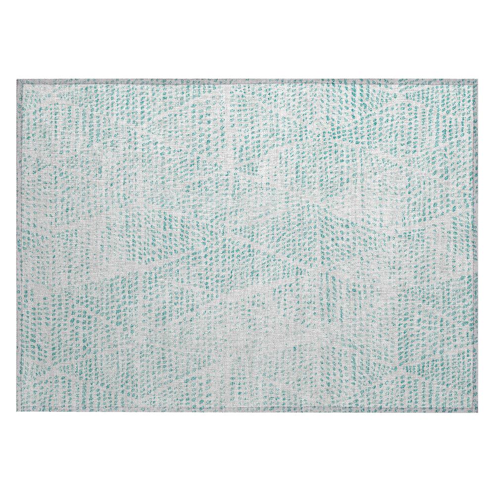 Chantille ACN591 Teal 1'8" x 2'6" Rug. Picture 1