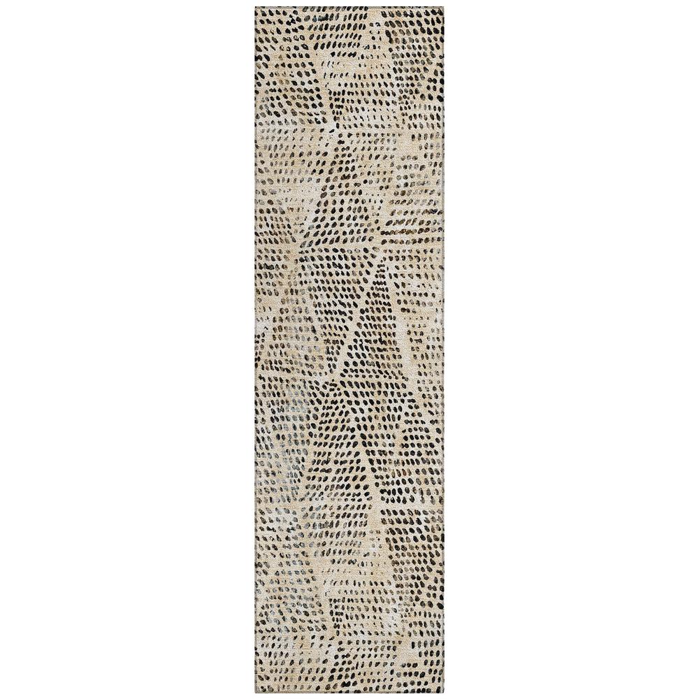Chantille ACN591 Brown 2'3" x 7'6" Rug. Picture 1
