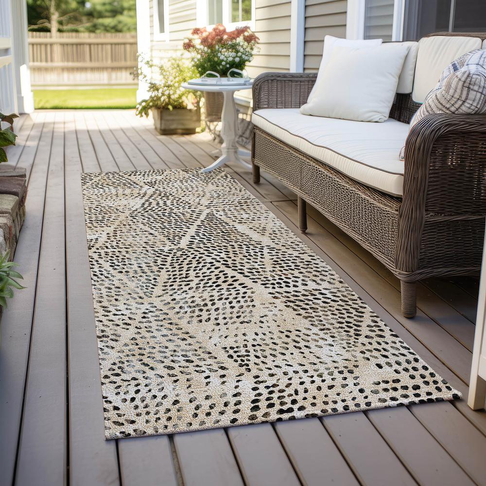 Chantille ACN591 Brown 2'3" x 7'6" Rug. Picture 8